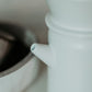 White Ceramic Pour Over Pot