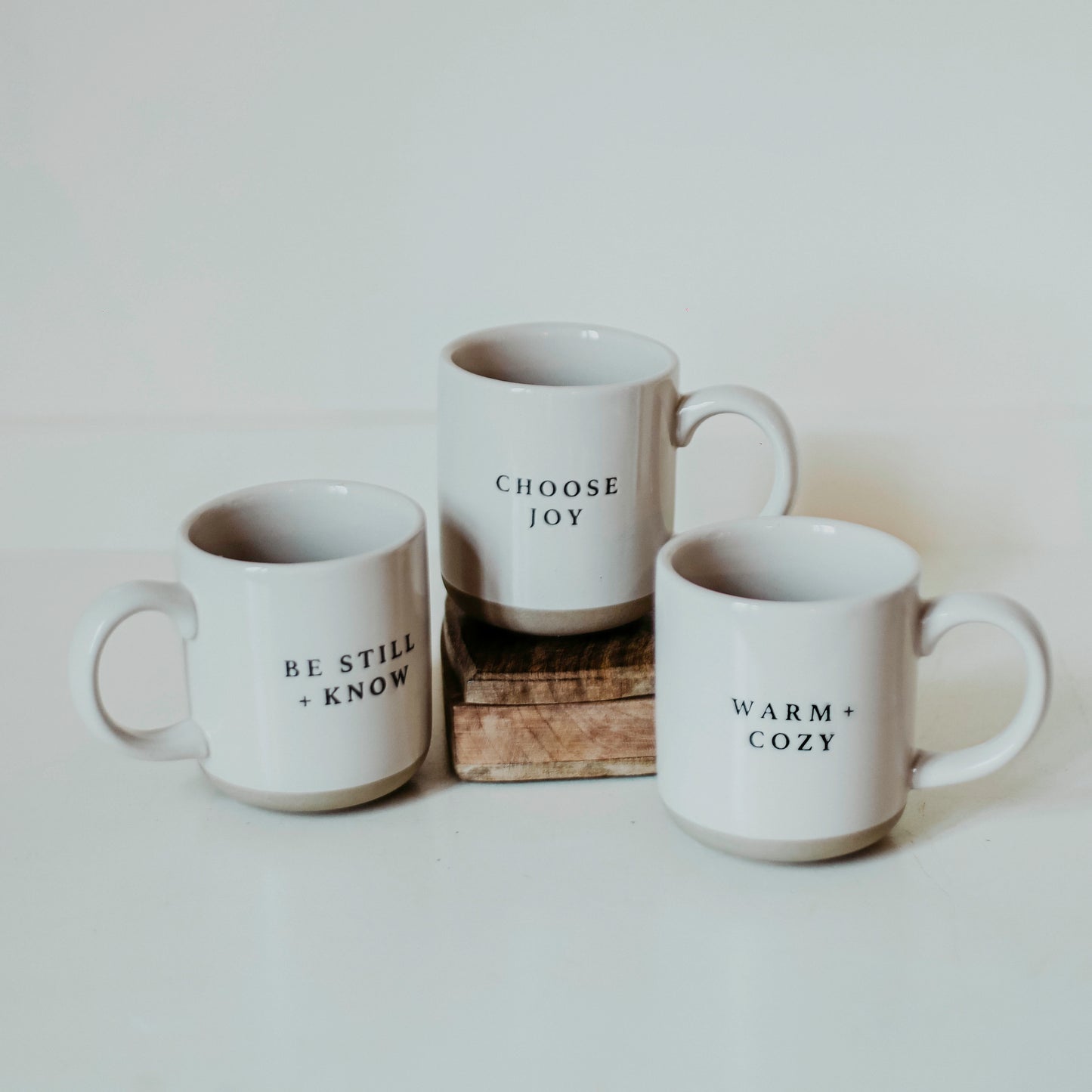 Stoneware Coffee Mugs