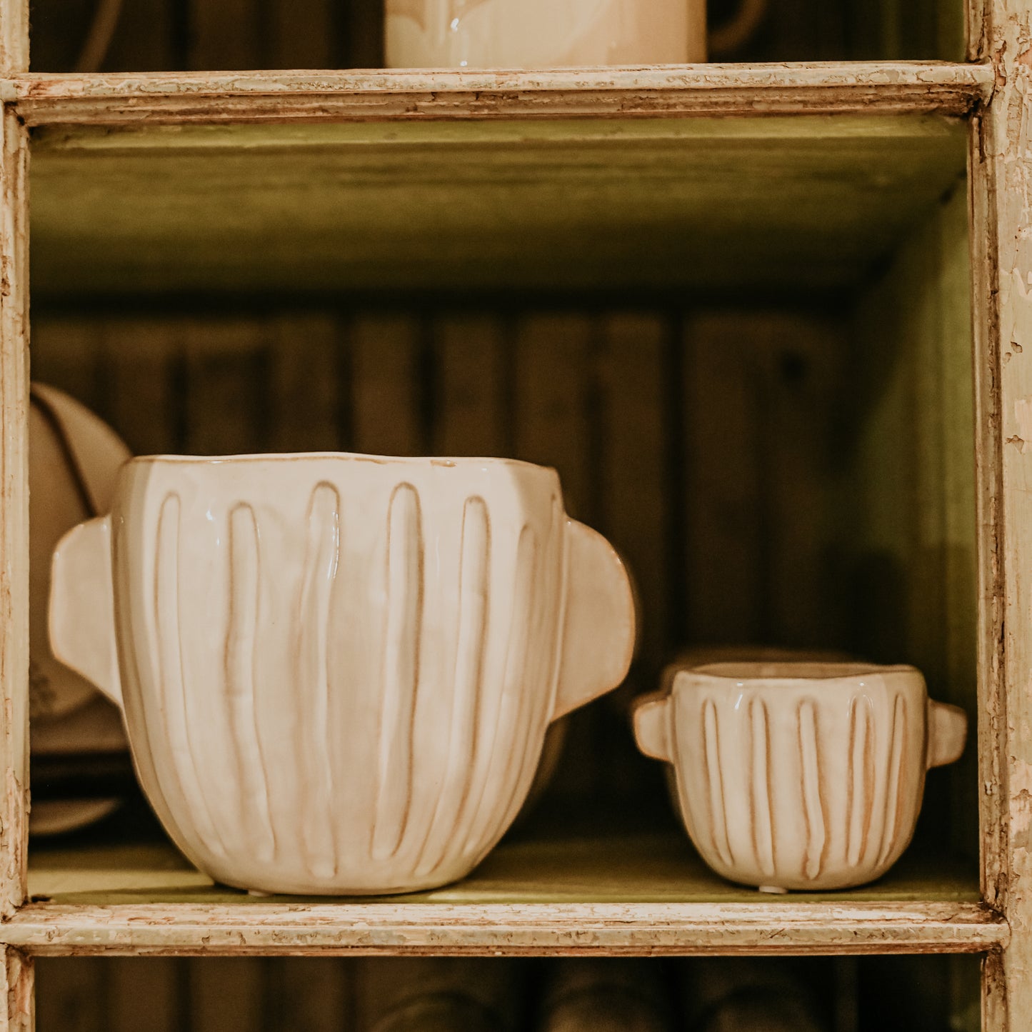 Cream Pot with Handles