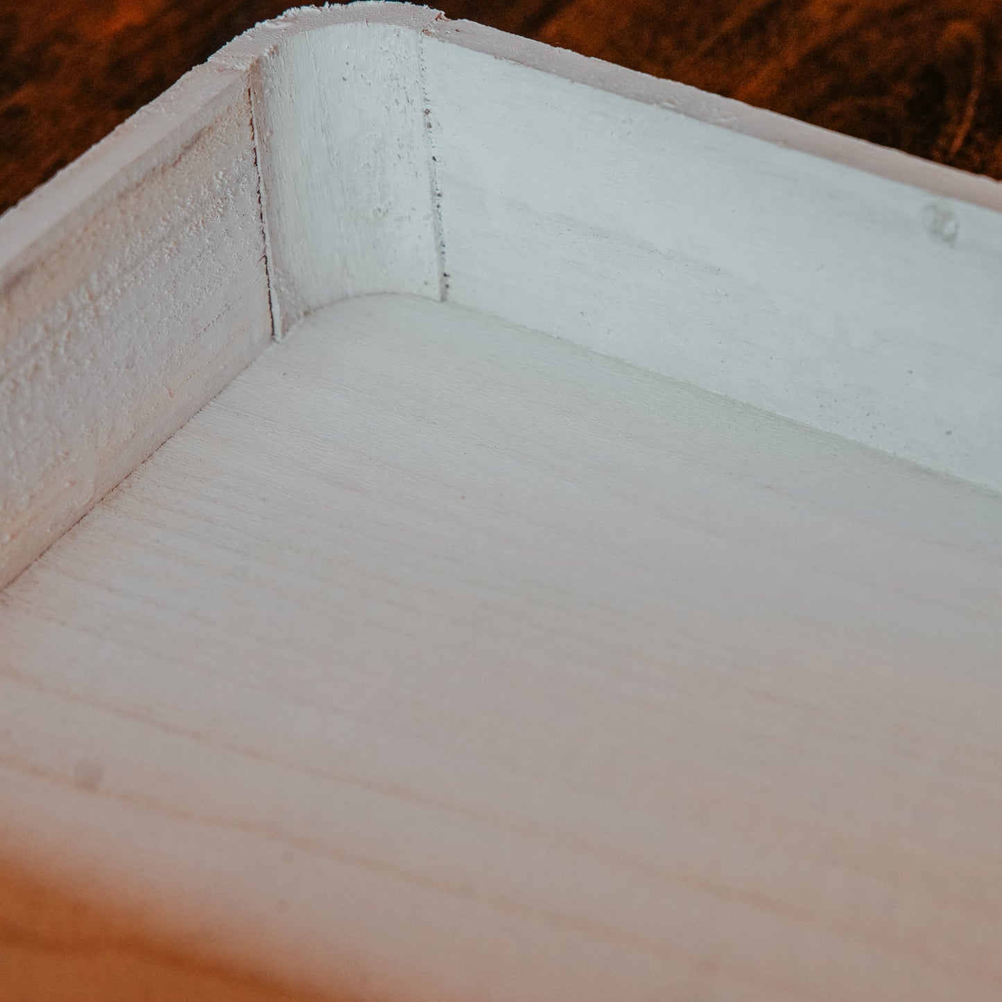 Square Wooden Tray