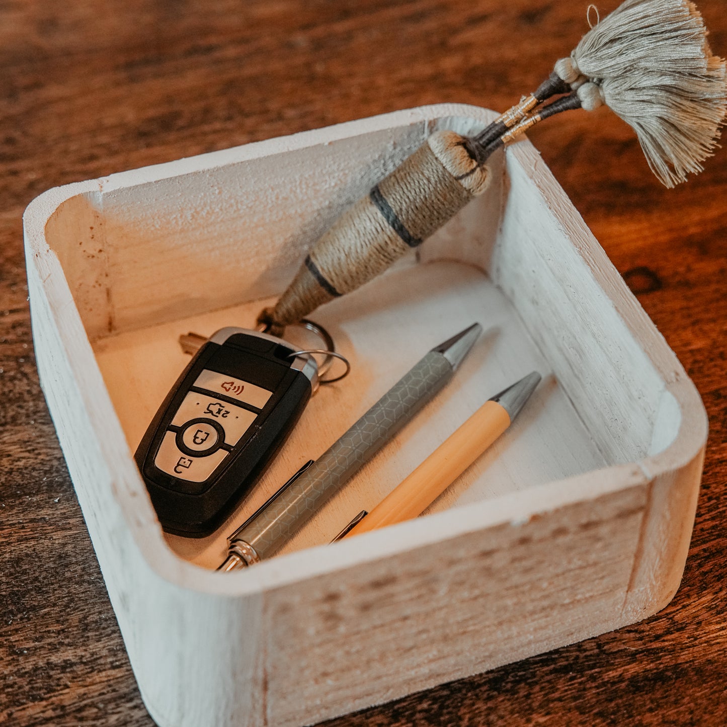 Square Wooden Tray
