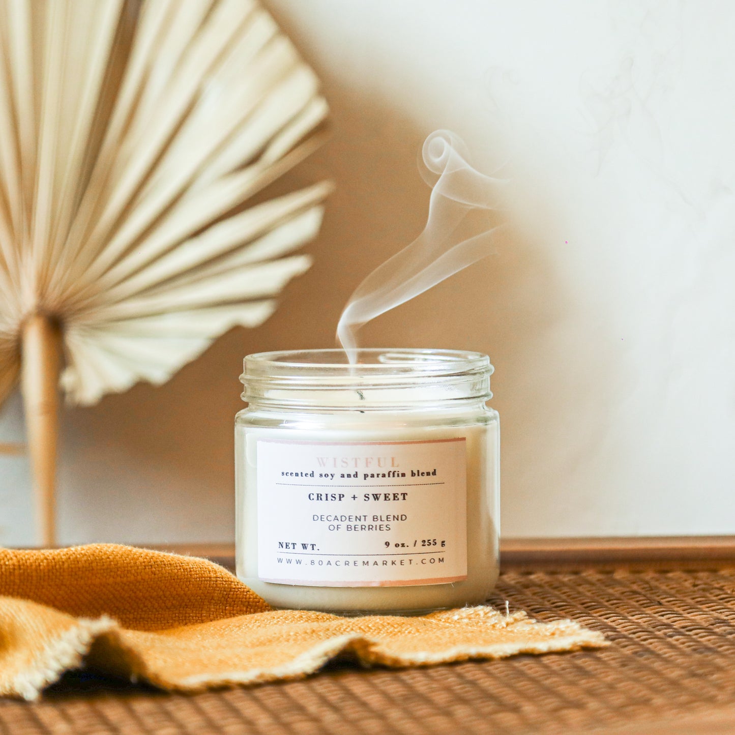 Wistful Glass Candle