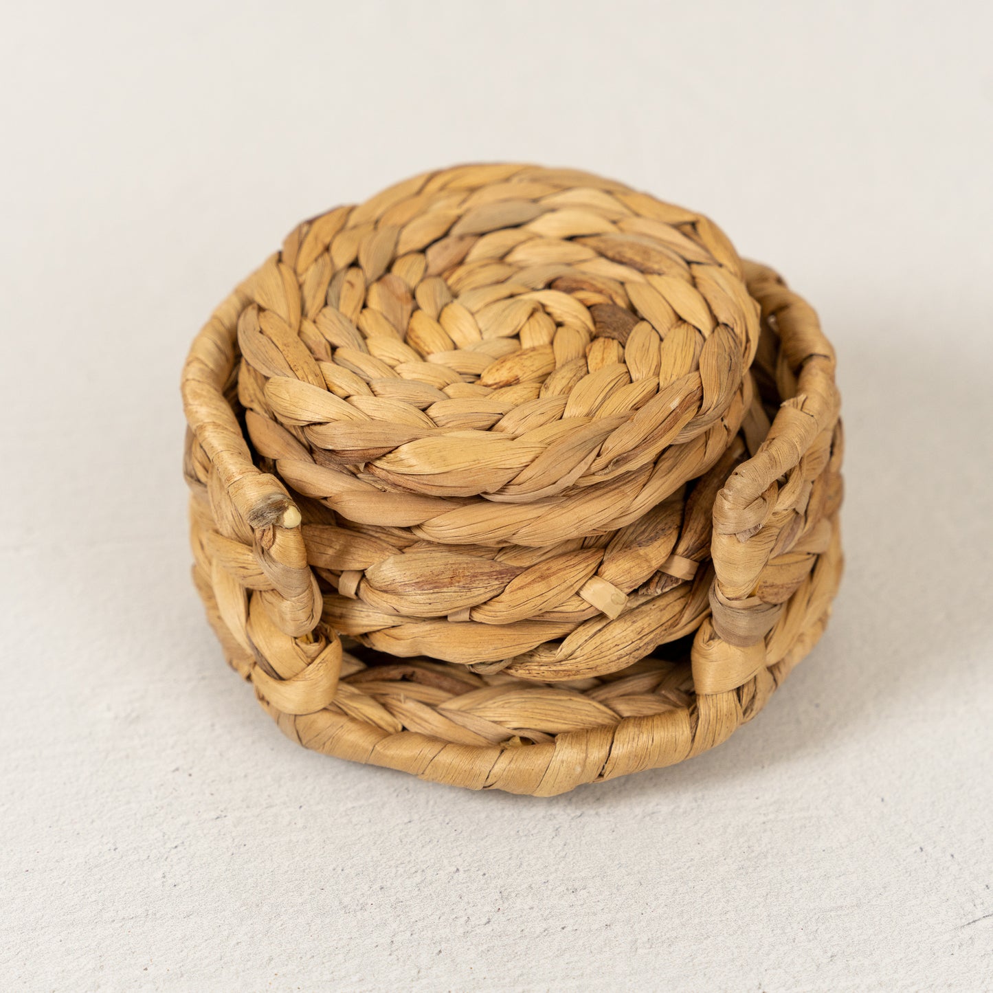 Woven Seagrass Coaster Set