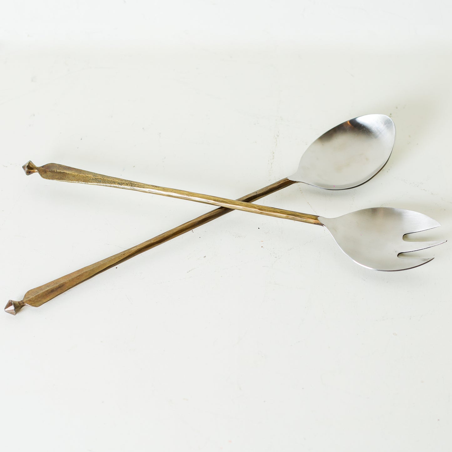 Antique Gold Serving Piece Set