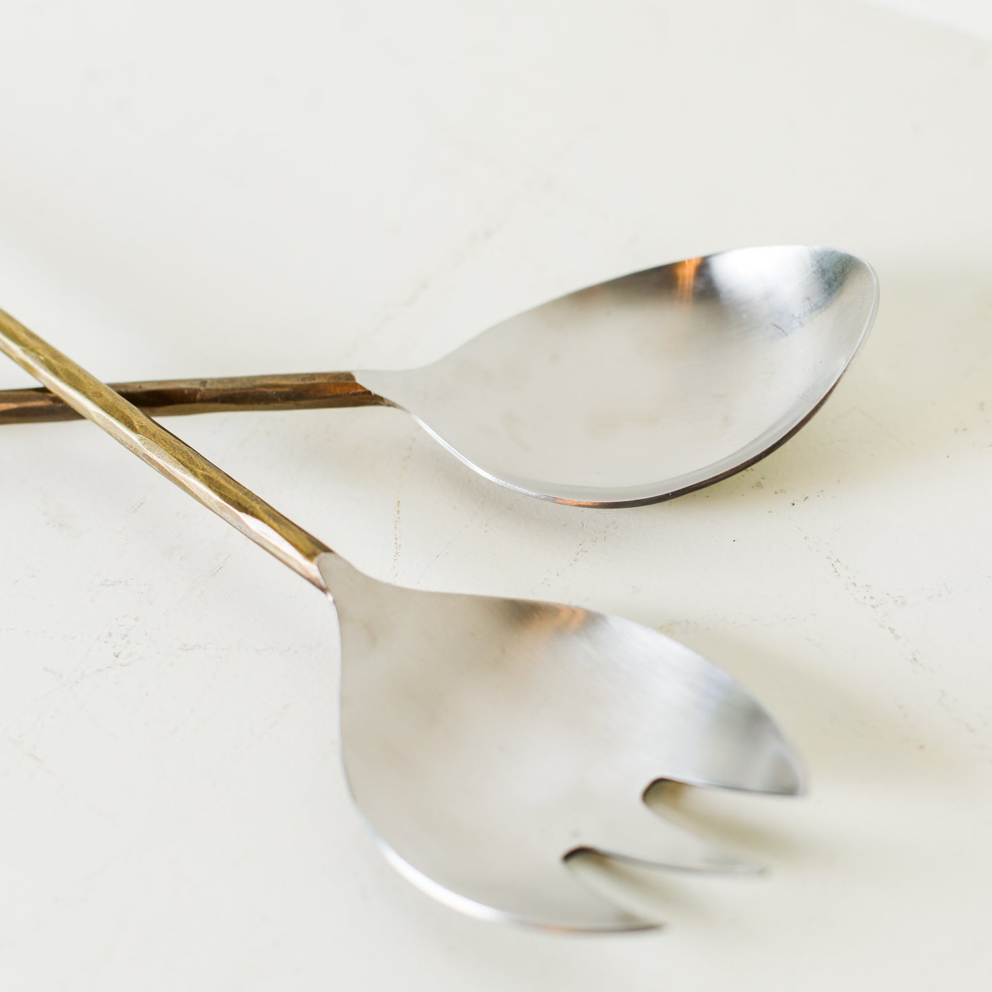 Antique Gold Serving Piece Set