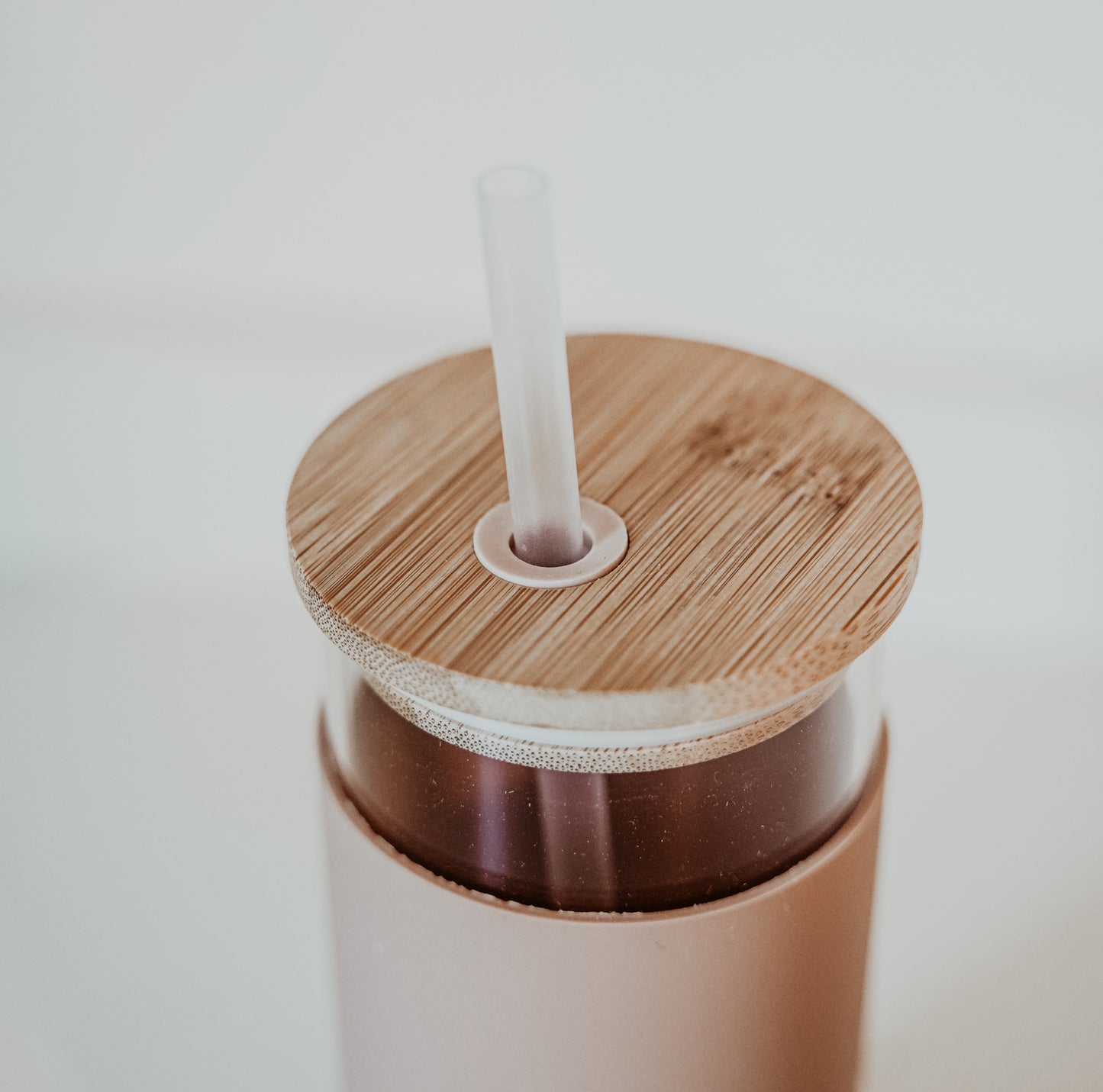 Water Bottle w/ Straw