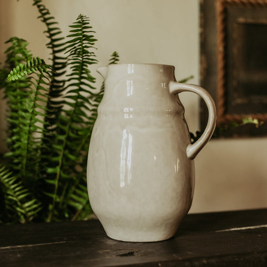 Reactive Glaze Pitcher