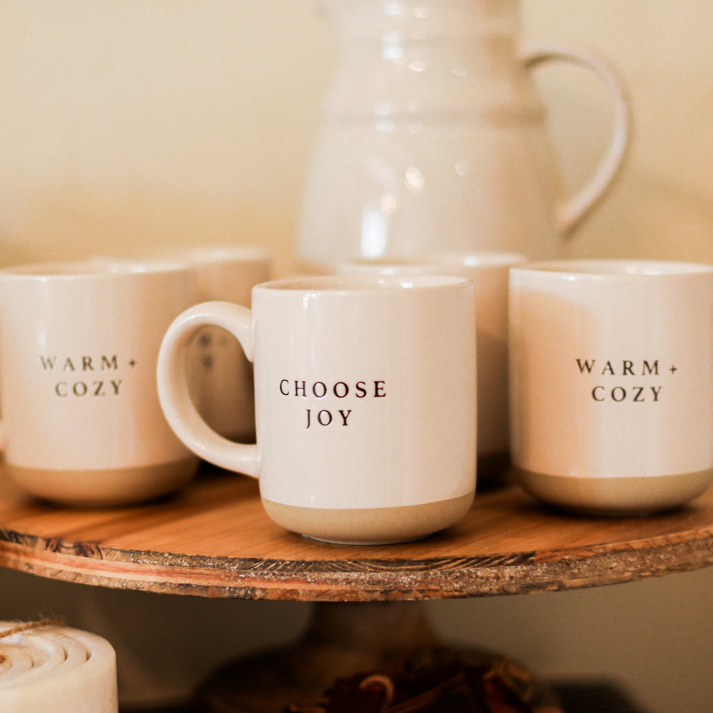 Stoneware Coffee Mugs