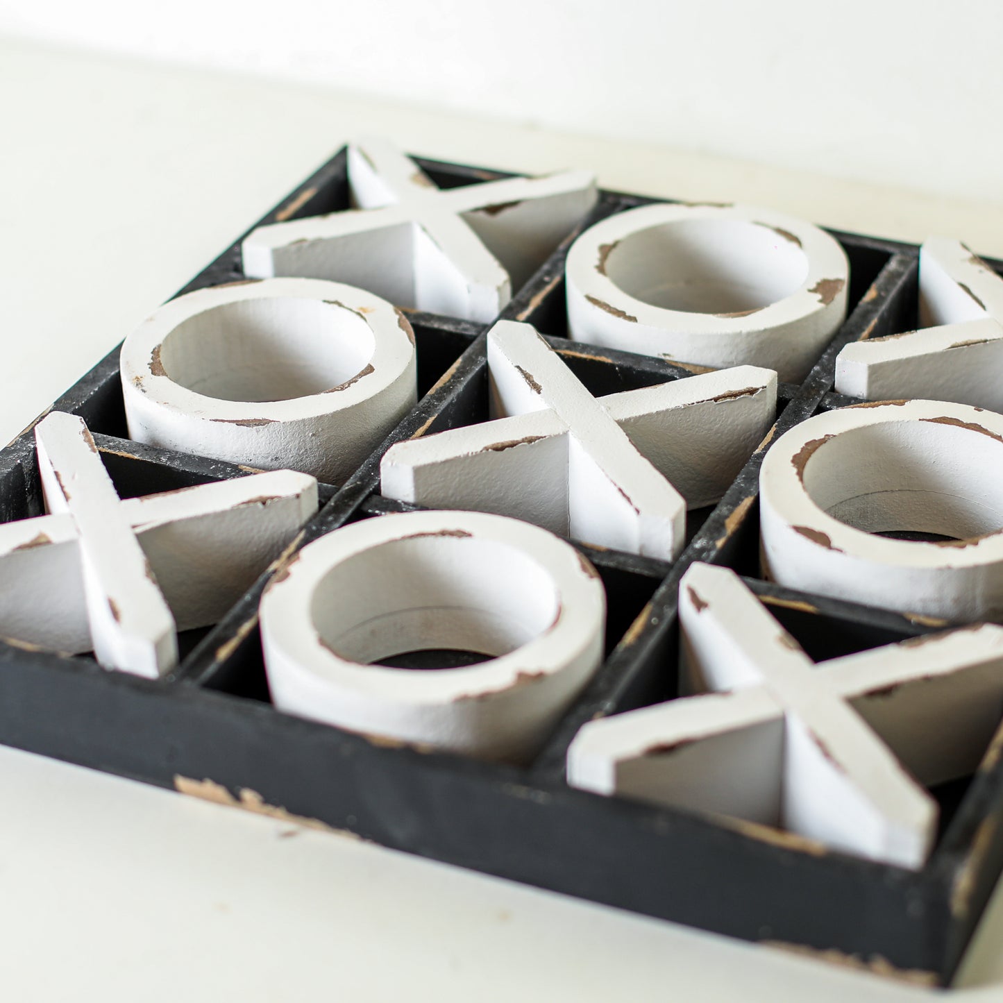 Wooden Tic-Tac-Toe Game