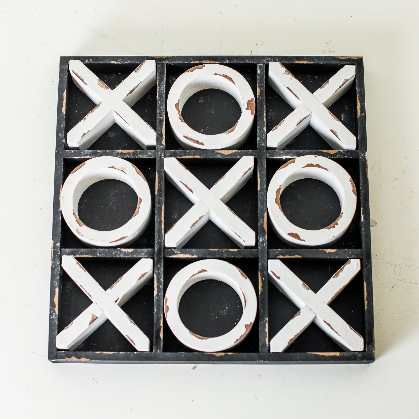 Wooden Tic-Tac-Toe Game
