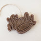 Howdy - Scented Car Charm