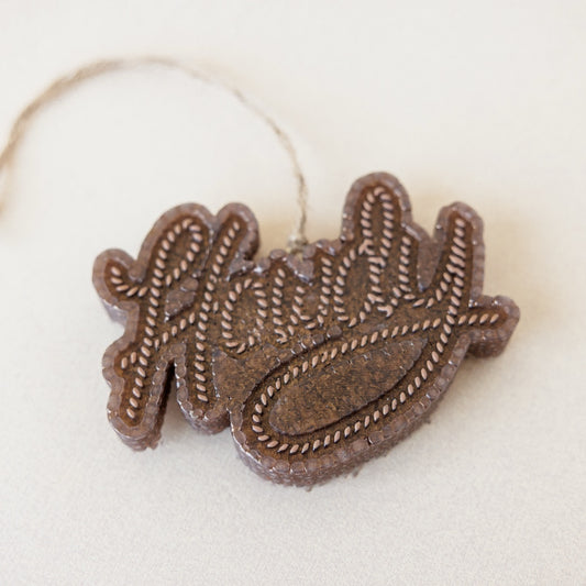 Howdy - Scented Car Charm