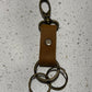 His & Hers Leather Keychain