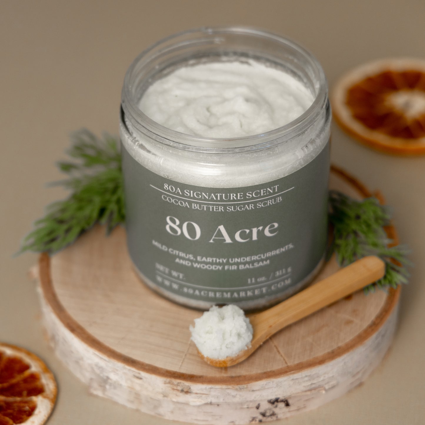 80 Acre Sugar Scrub
