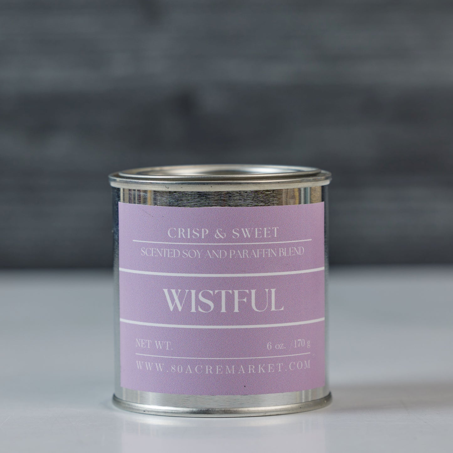 Wistful Tin Candle
