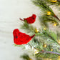 Cardinal Clip Ornaments