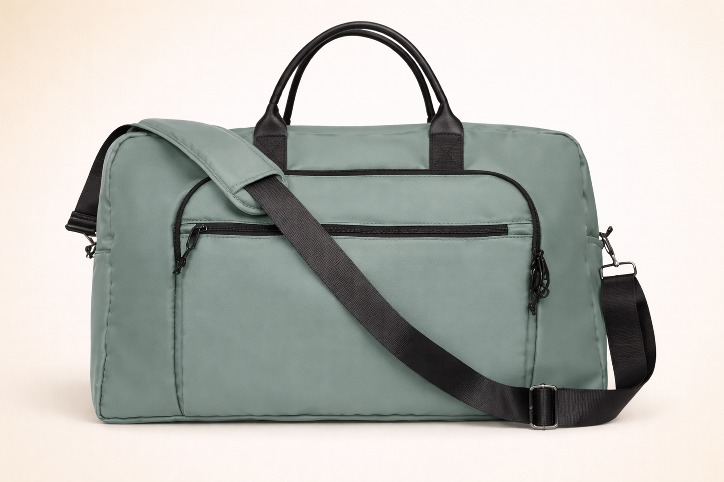 Solid Color Weekender Duffel Bag