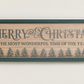 "It's the Most Wonderful Time of the Year" Wood Sign