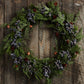 Cypress Wreath with Pinecones & Berries