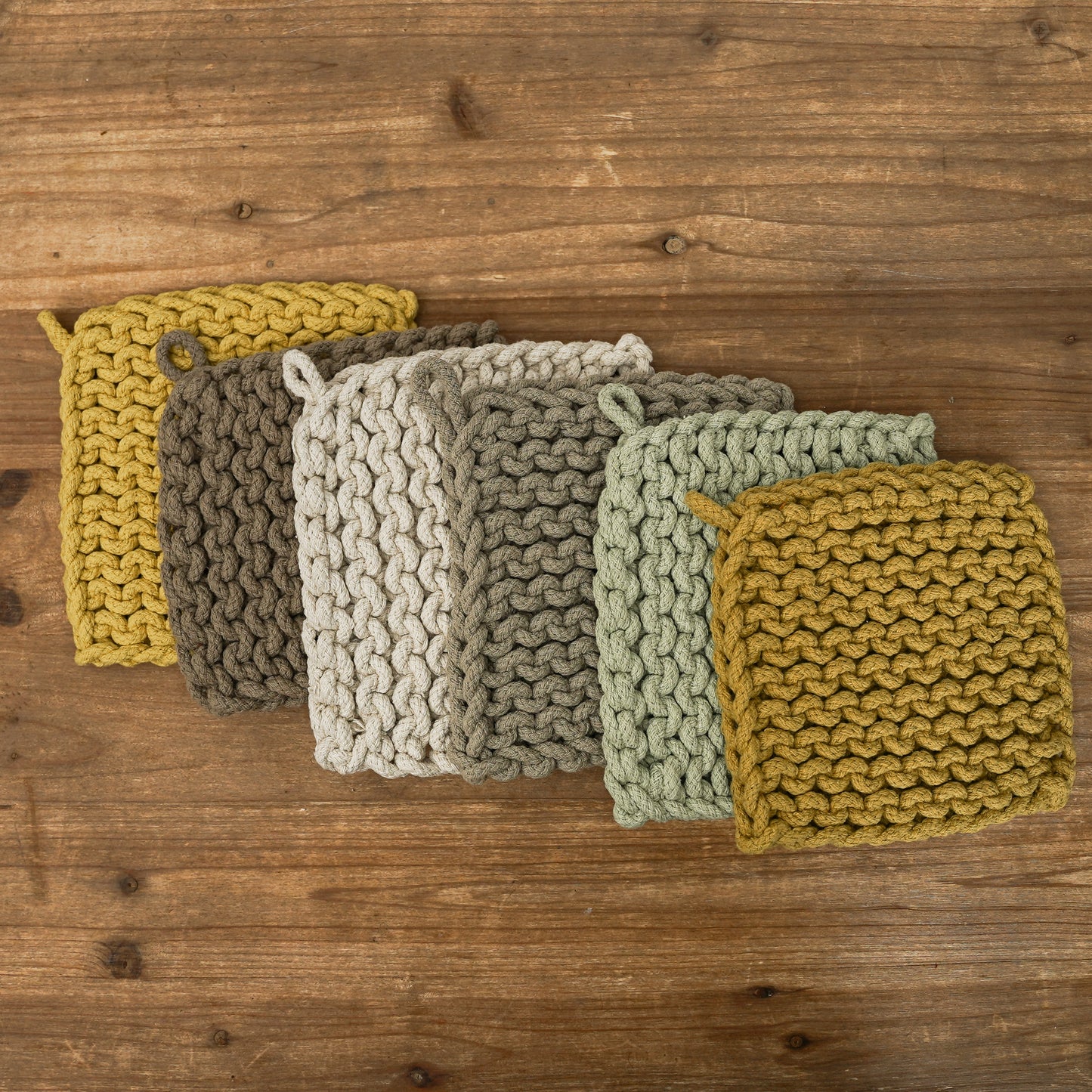 Square Crocheted Potholder - Cottage Collection