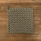 Square Crocheted Potholder - Cottage Collection
