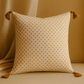 Mustard Pattern Pillow with Tassels
