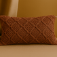 Rust Diamond Lumbar Pillow