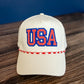 USA Gingham Rope Hat