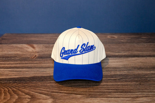 Grand Slam Vintage Pinstripe Snapback Hat