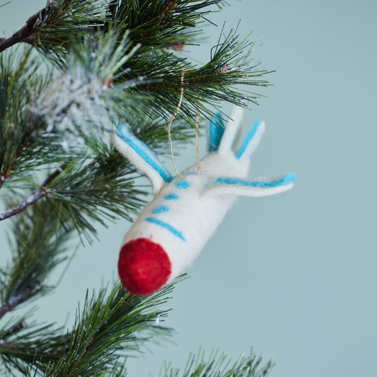 Felt Airplane Ornament