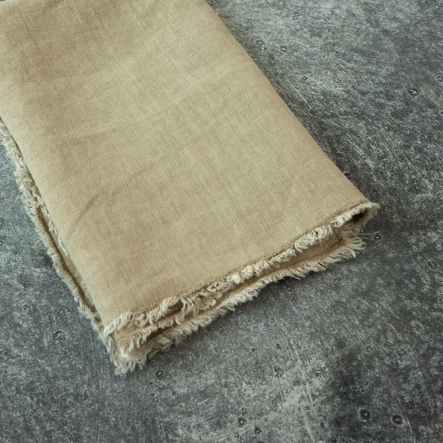 Fringed Stone Washed Napkin