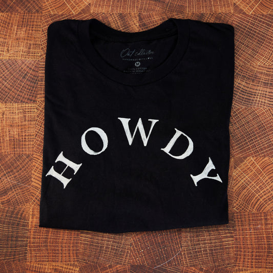 Howdy Tee - Black