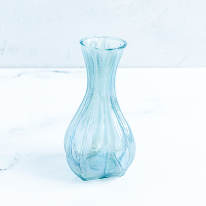 Debossed Glass Vase