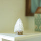 White Fabric String Trees