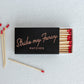 Vintage Safety Matches