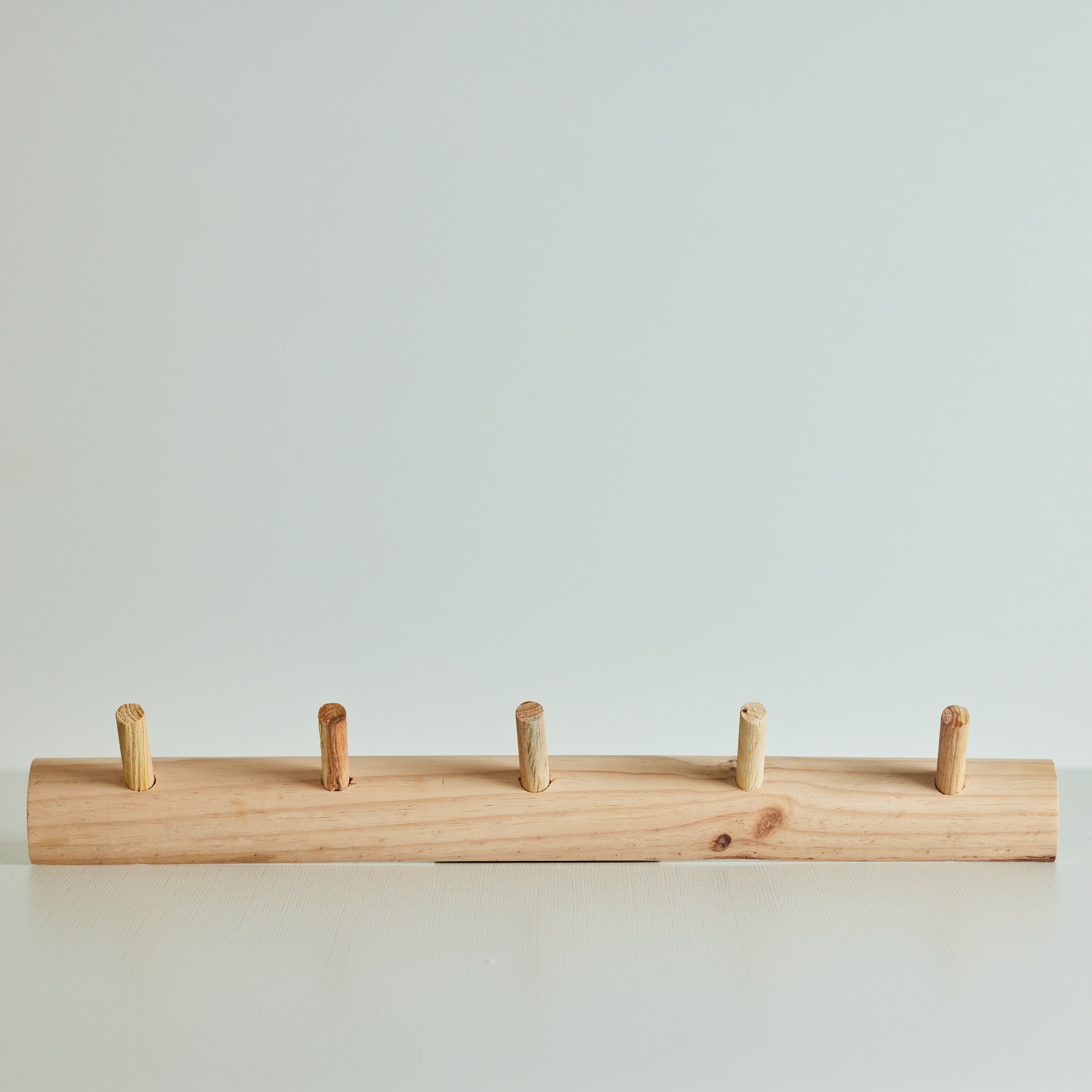 Wooden peg wall online hooks