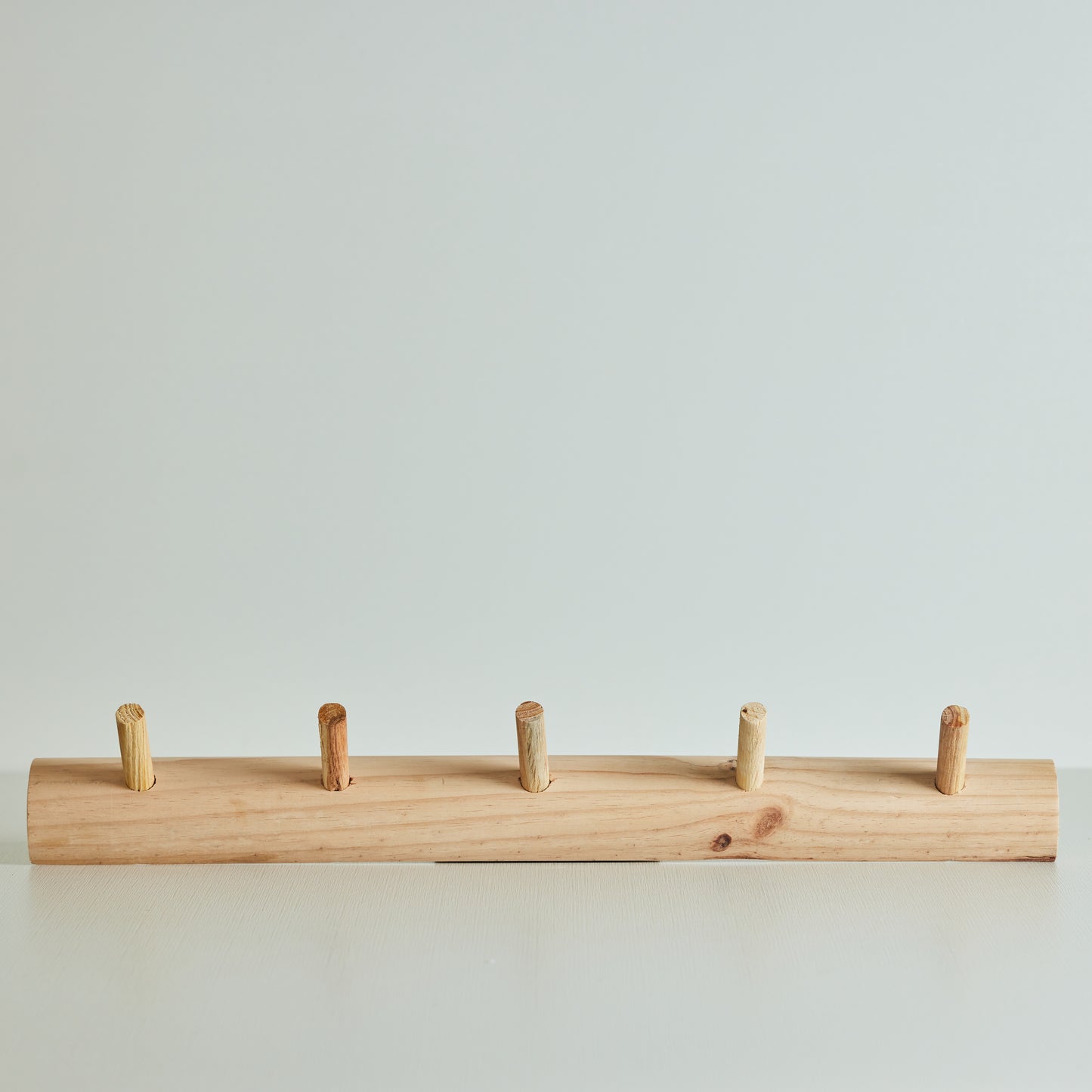 Paulownia Wood Wall Hooks with 5 Hooks