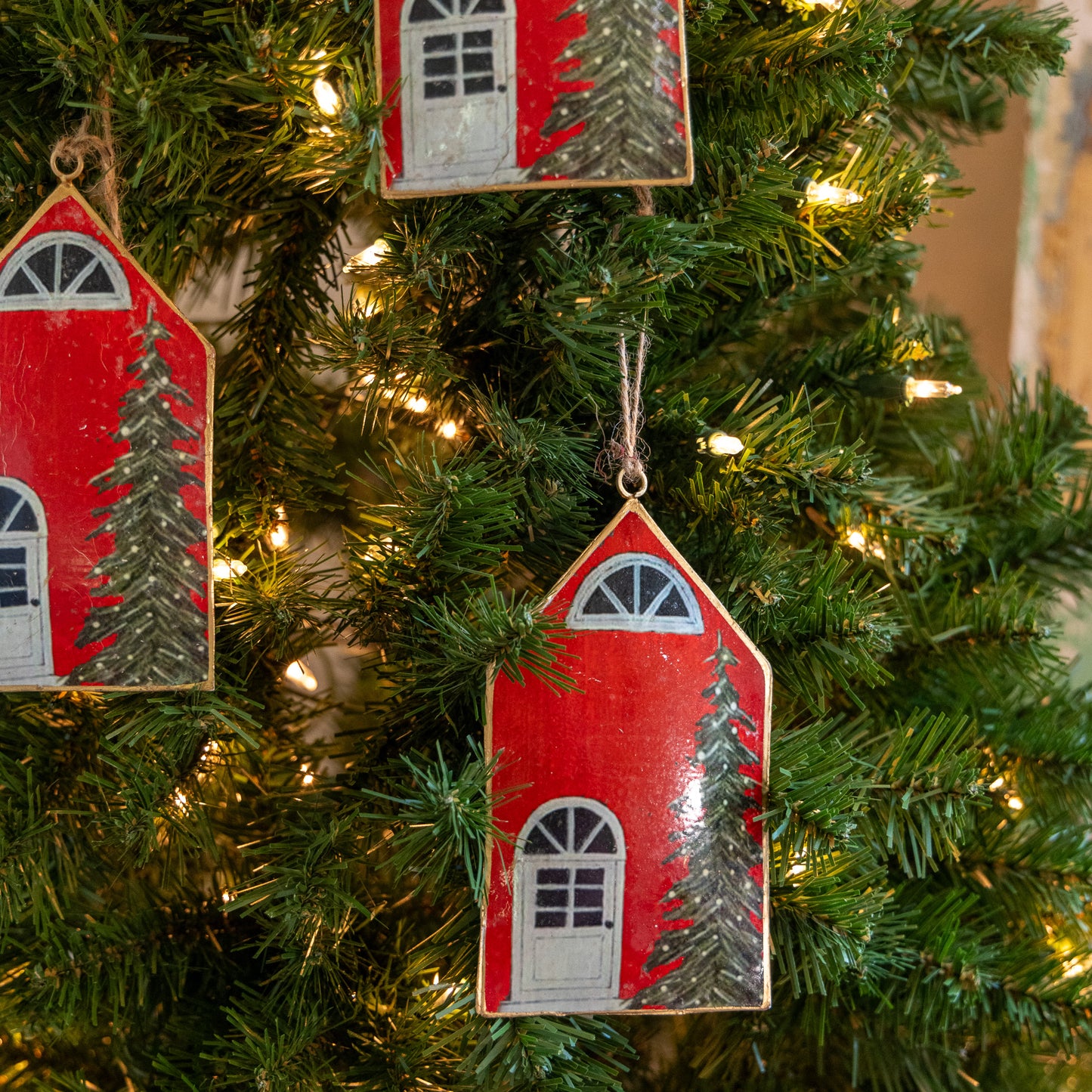 Red House Ornament