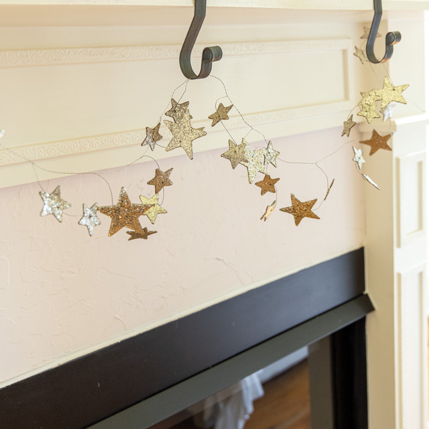 Silver Star Garland