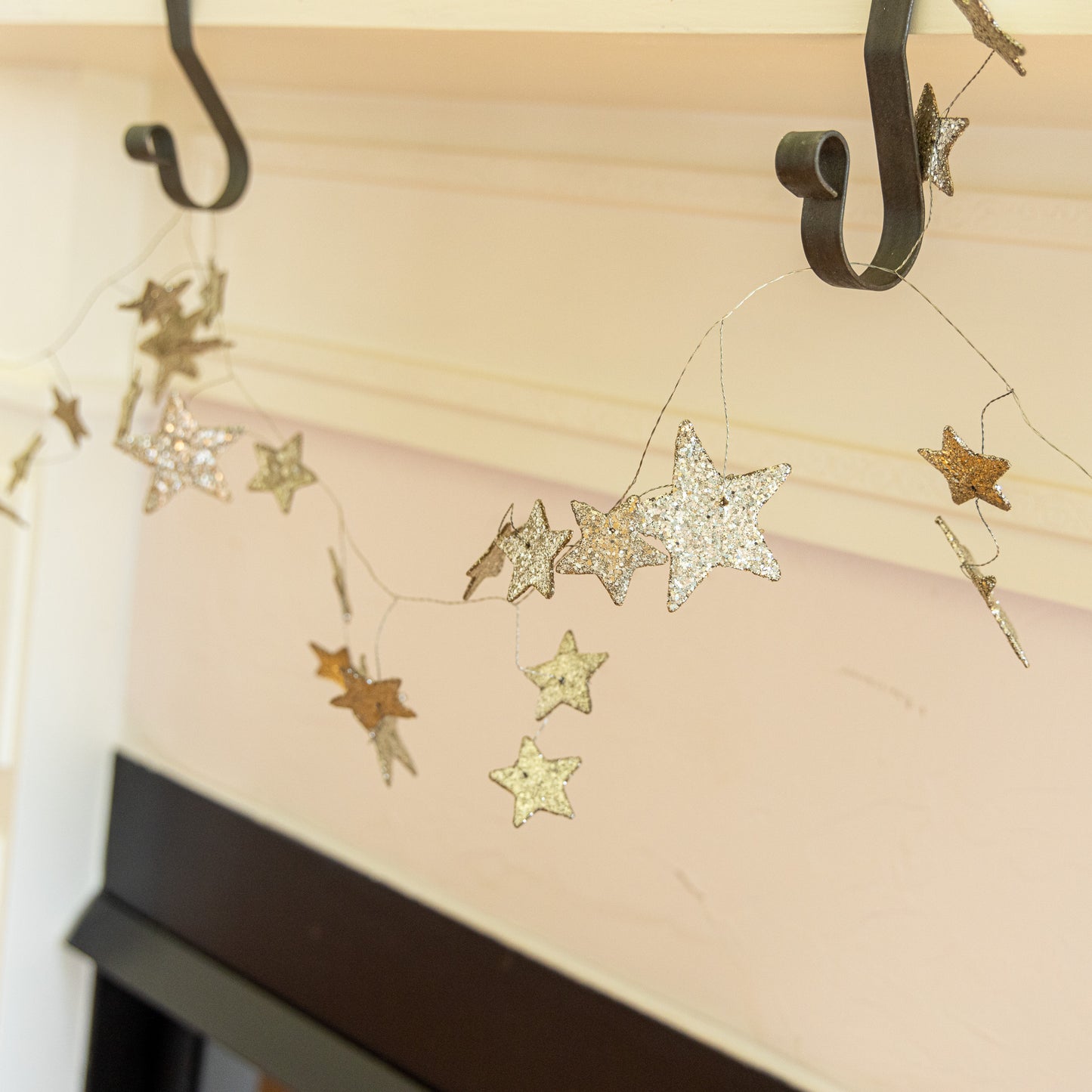 Silver Star Garland