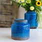 Blue Terracotta Vase