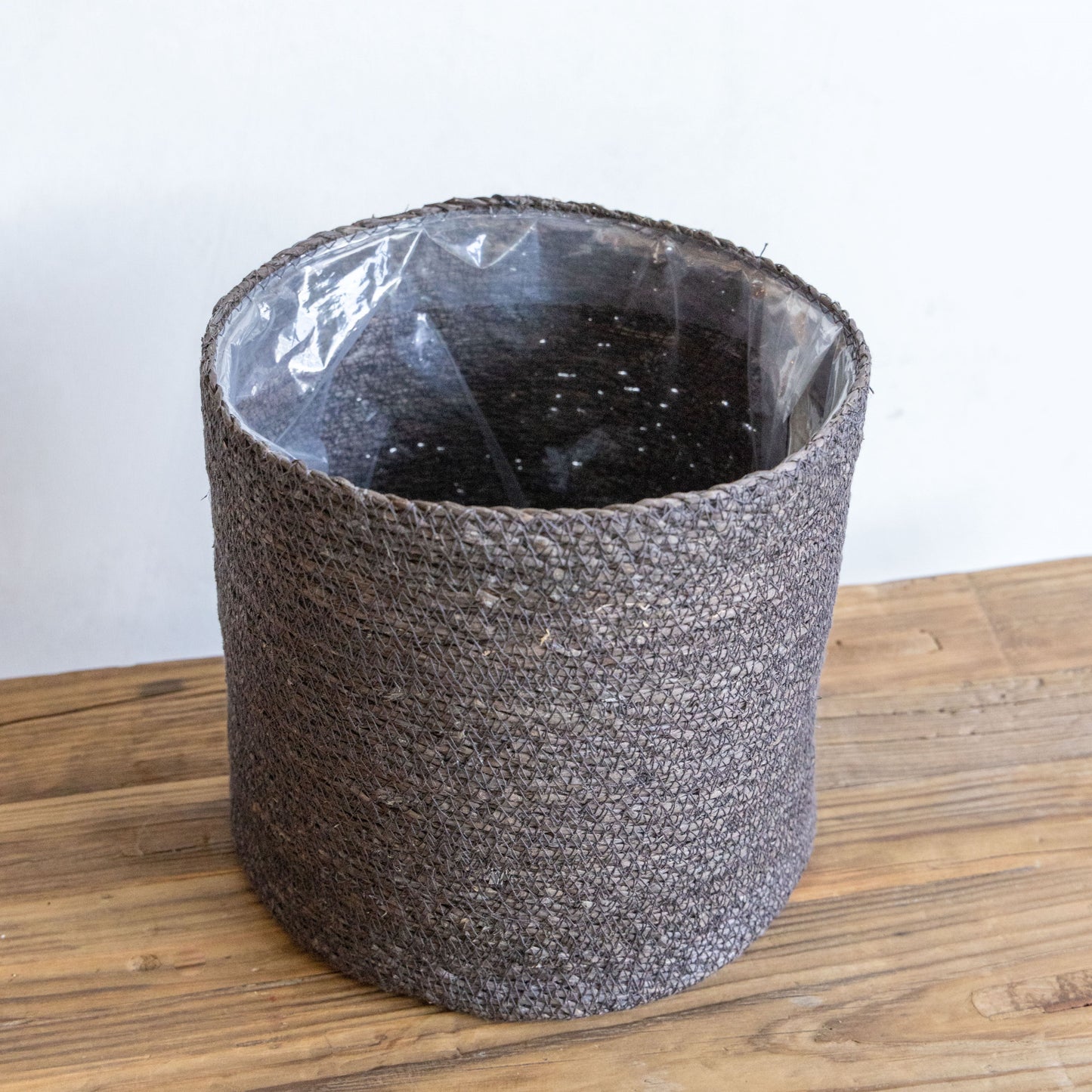 Woven Seagrass Basket with Lining