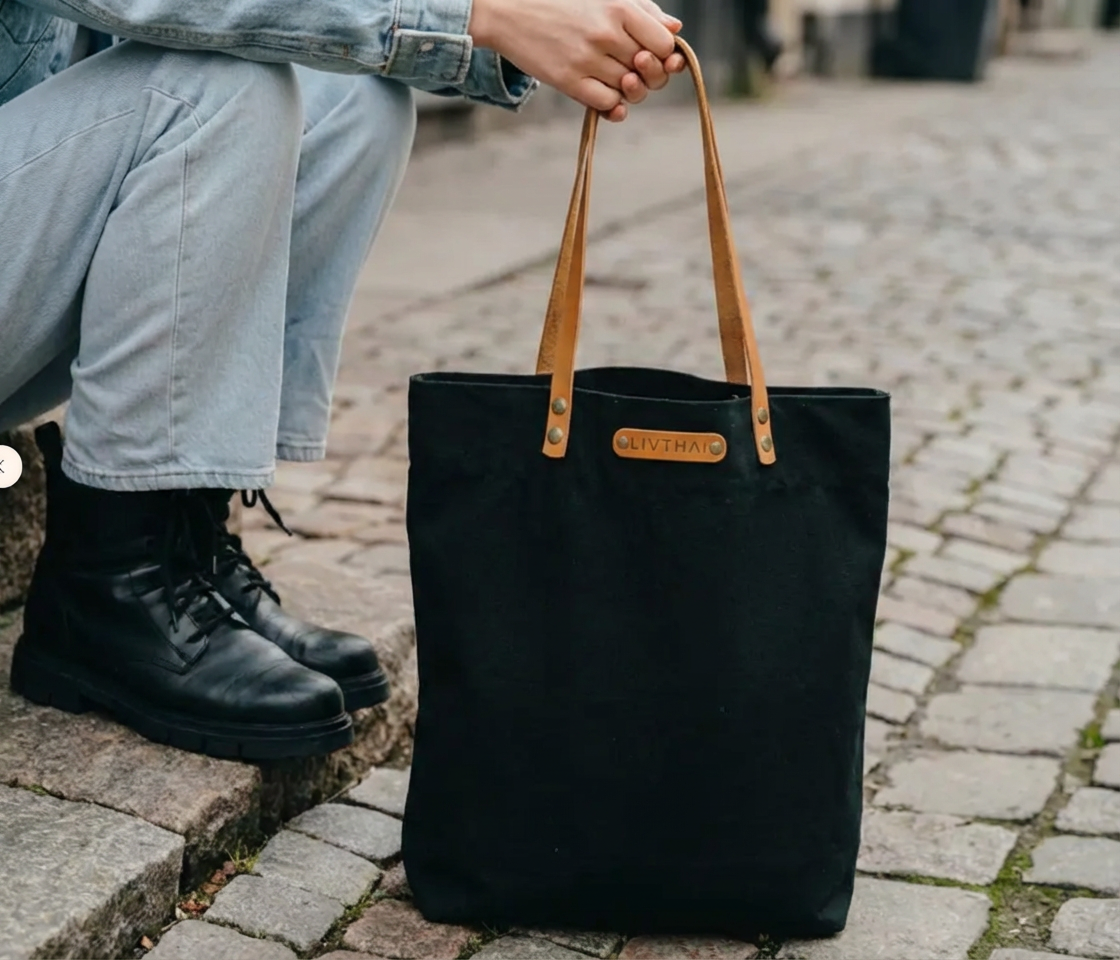 Everyday Cotton Tote Bag