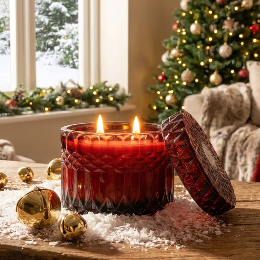 Mele Kalikimaka Holiday Candle