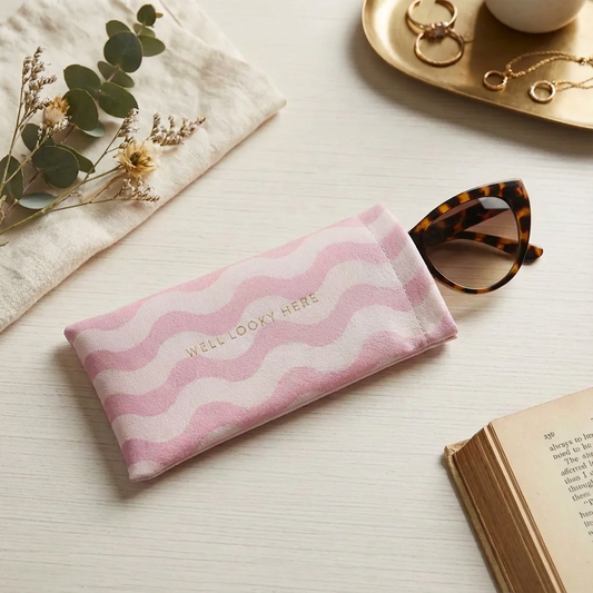 Vegan Leather Eyeglass Case