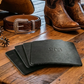 903 Square Leather Coasters