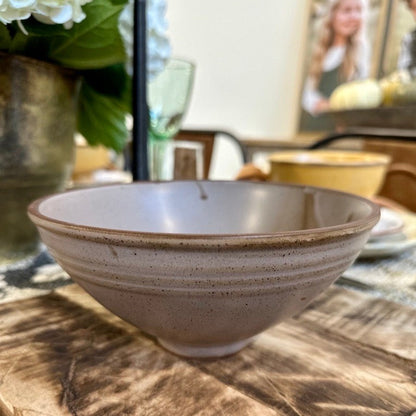 Round Stoneware Bowl