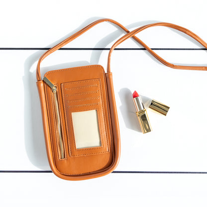 Leather Phone Crossbody