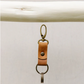 His & Hers Leather Keychain