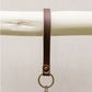 Leather Wristlet Keychain